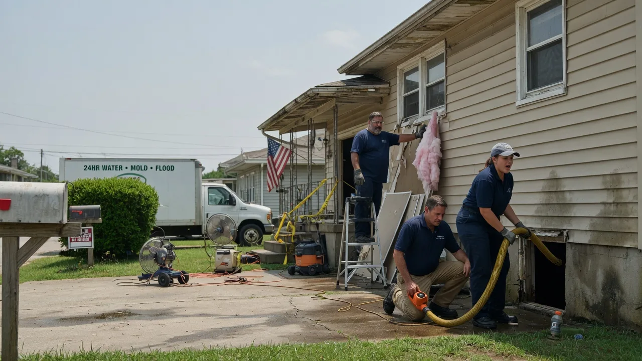Water Damage Repair in Newburg, PA near me